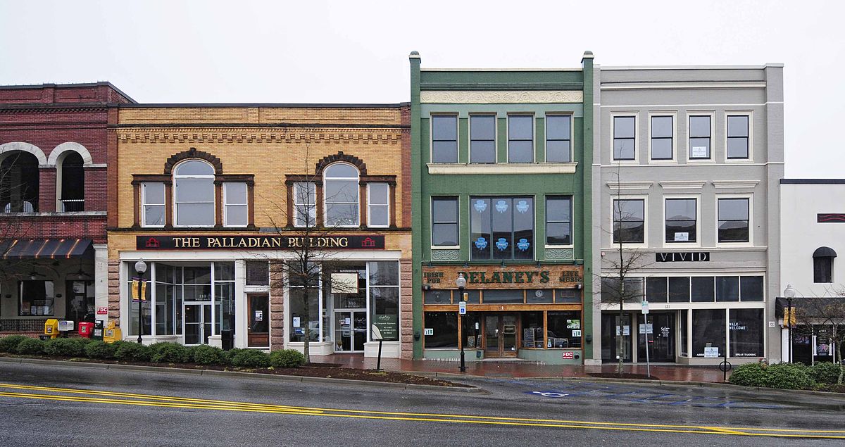 downtown Spartanburg